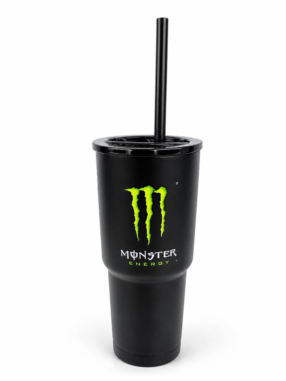 NEW Monster Energy Grizzly 32oz Grip Cup Stainless Steel Tumbler